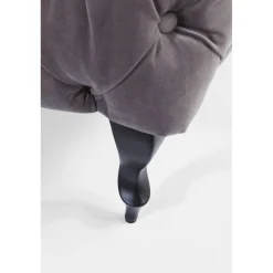 KARE Design Lit Desire Haut Gris Argente 160X200Cm