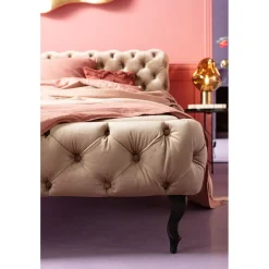 KARE Design Lit Desire Velours Ecru 160X200Cm