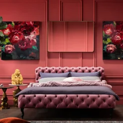 KARE Design Lit Desire Velvet Rose 160X200Cm