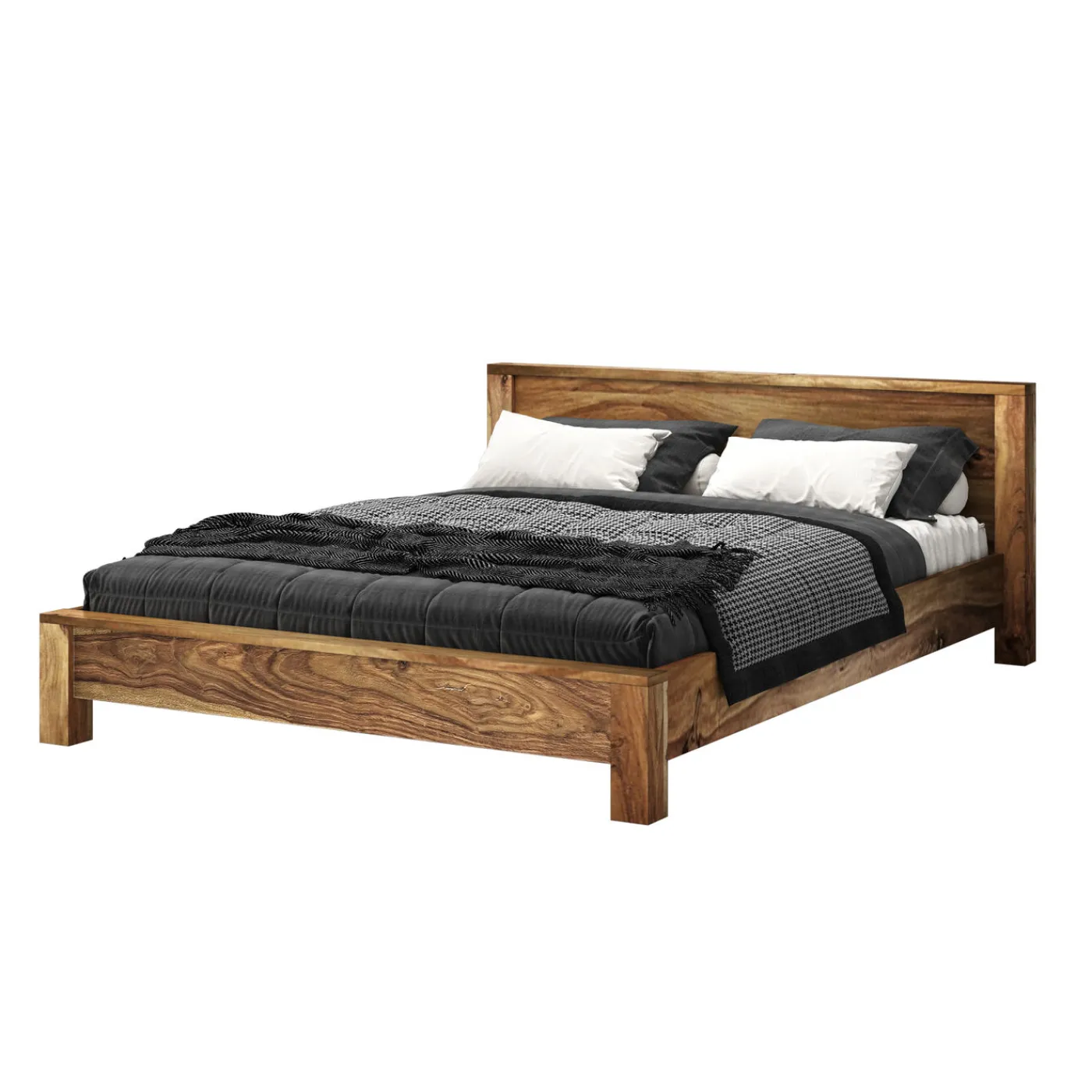 KARE Design Lit En Bois Authentico 160X200