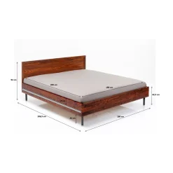 KARE Design Lit En Bois Ravello 180X200