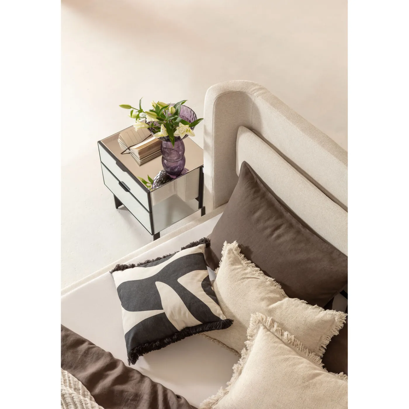 KARE Design Lit Tivoli Ecru 180X200