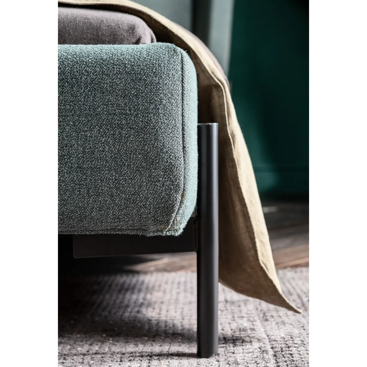 KARE Design Lit Tivoli Vert 160X200Cm