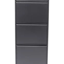 KARE Design Meuble À Chaussures Caruso 3 Anthracite