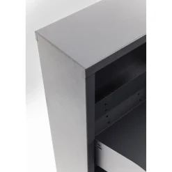 KARE Design Meuble À Chaussures Caruso 3 Anthracite