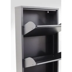 KARE Design Meuble À Chaussures Caruso 5 Anthracite (Mailorder