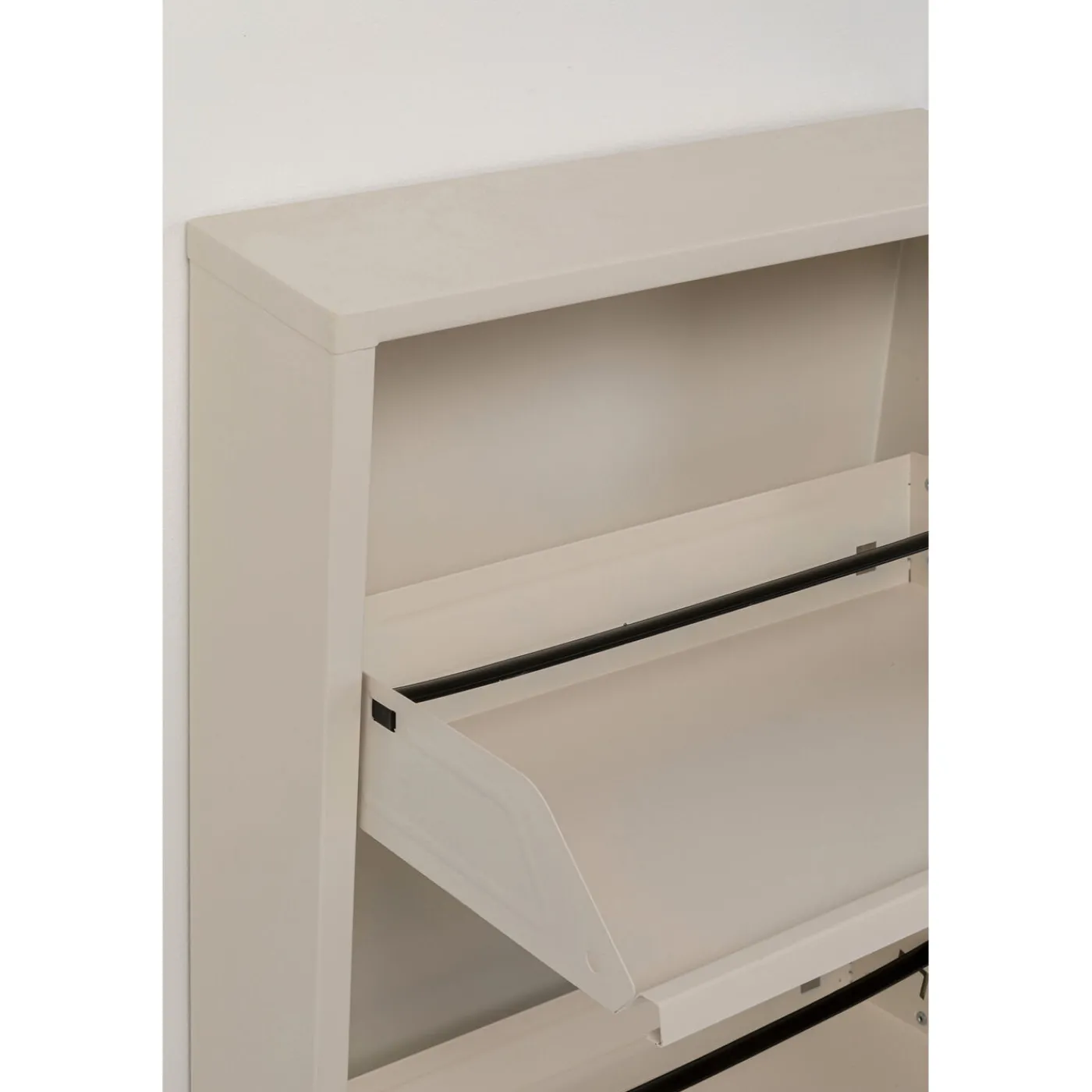 KARE Design Meuble À Chaussures Caruso 3 Creme (Mo)