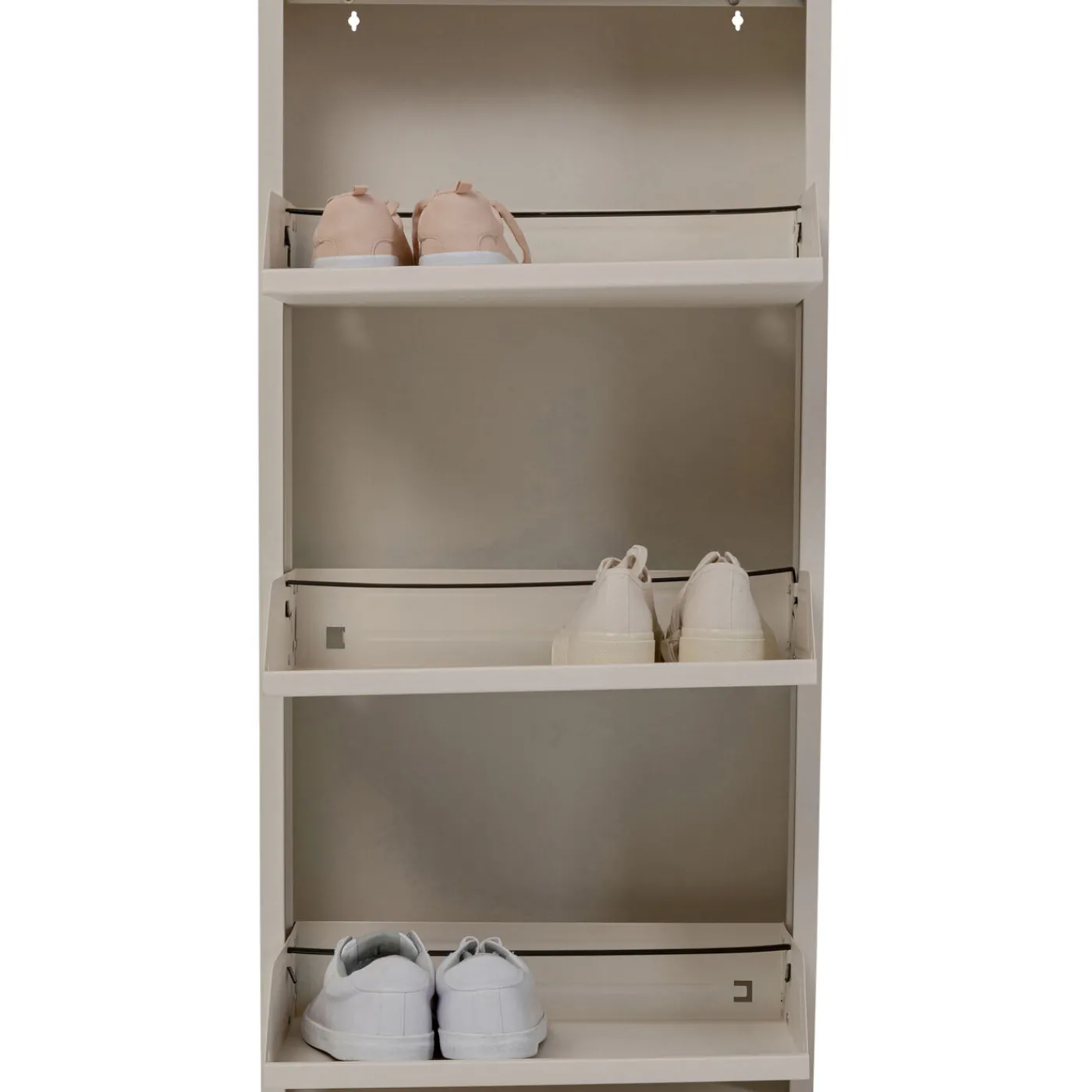 KARE Design Meuble À Chaussures Caruso 3 Creme (Mo)