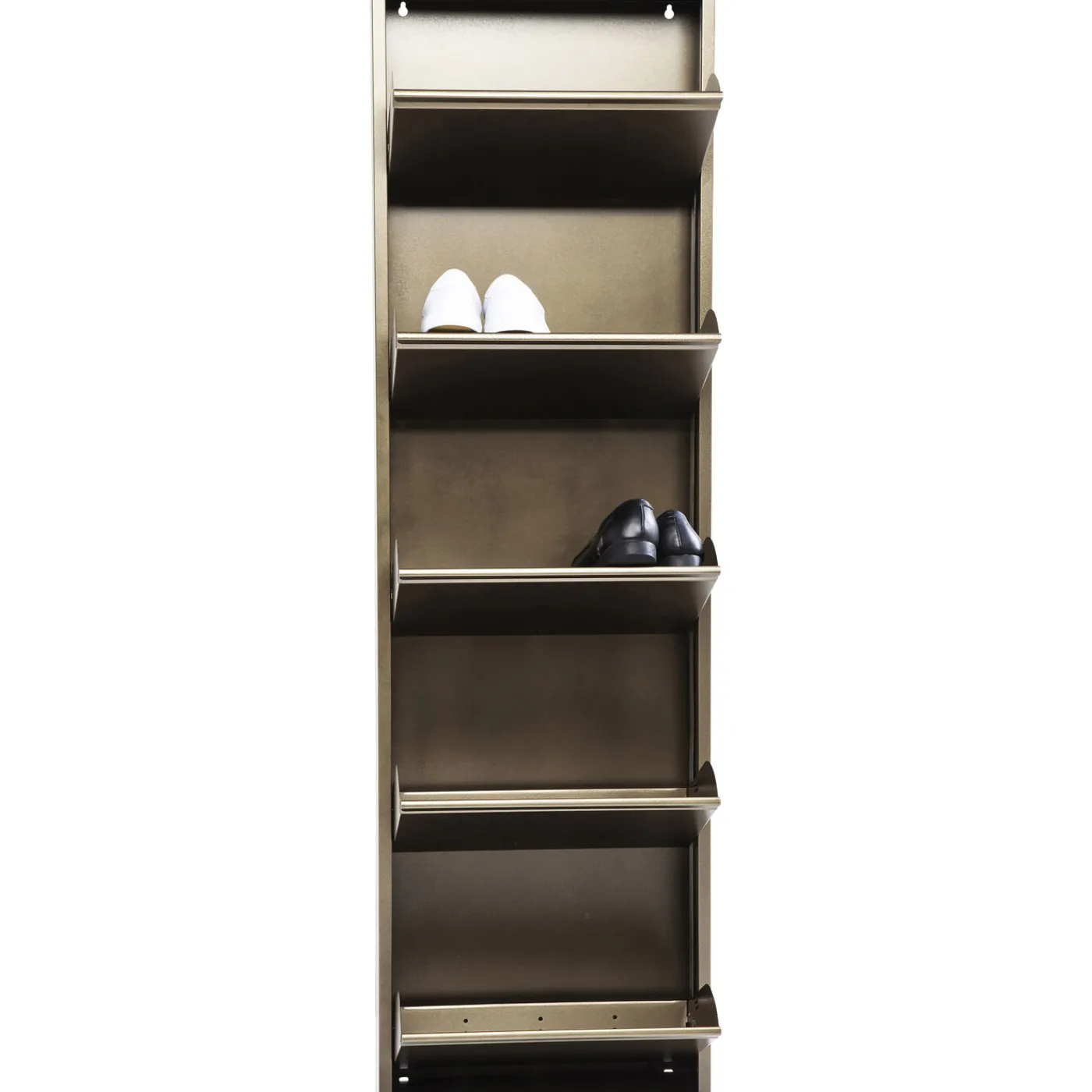 KARE Design Meuble À Chaussures Caruso 5 Bronze