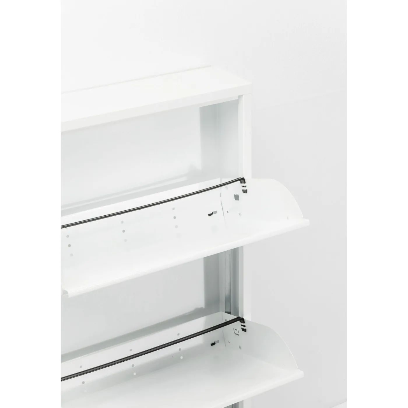 KARE Design Meuble À Chaussures Caruso 3 Blanc