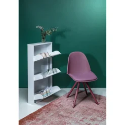 KARE Design Meuble À Chaussures Caruso 3 Blanc