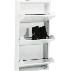 KARE Design Meuble À Chaussures Caruso 3 Blanc