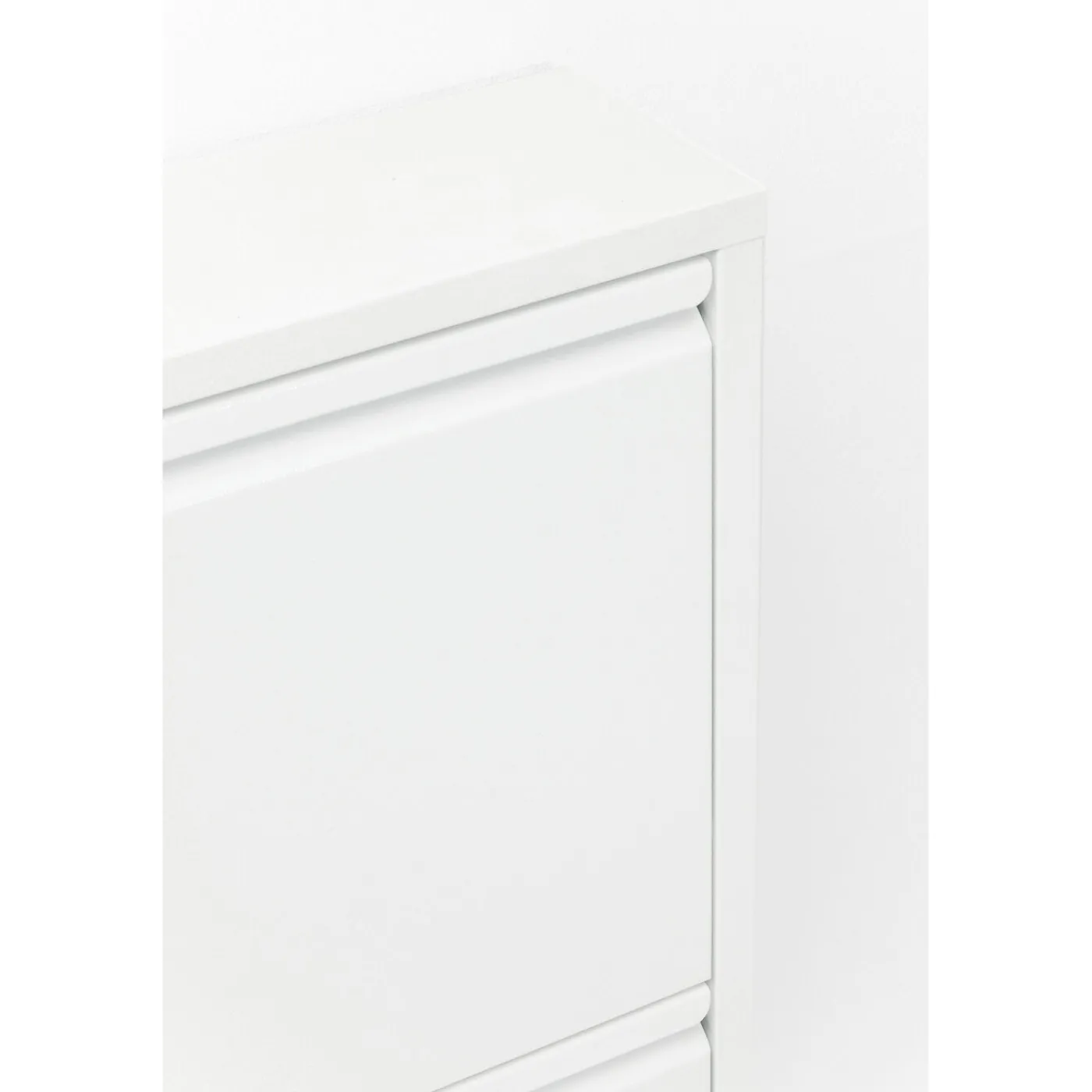 KARE Design Meuble À Chaussures Caruso 3 Blanc