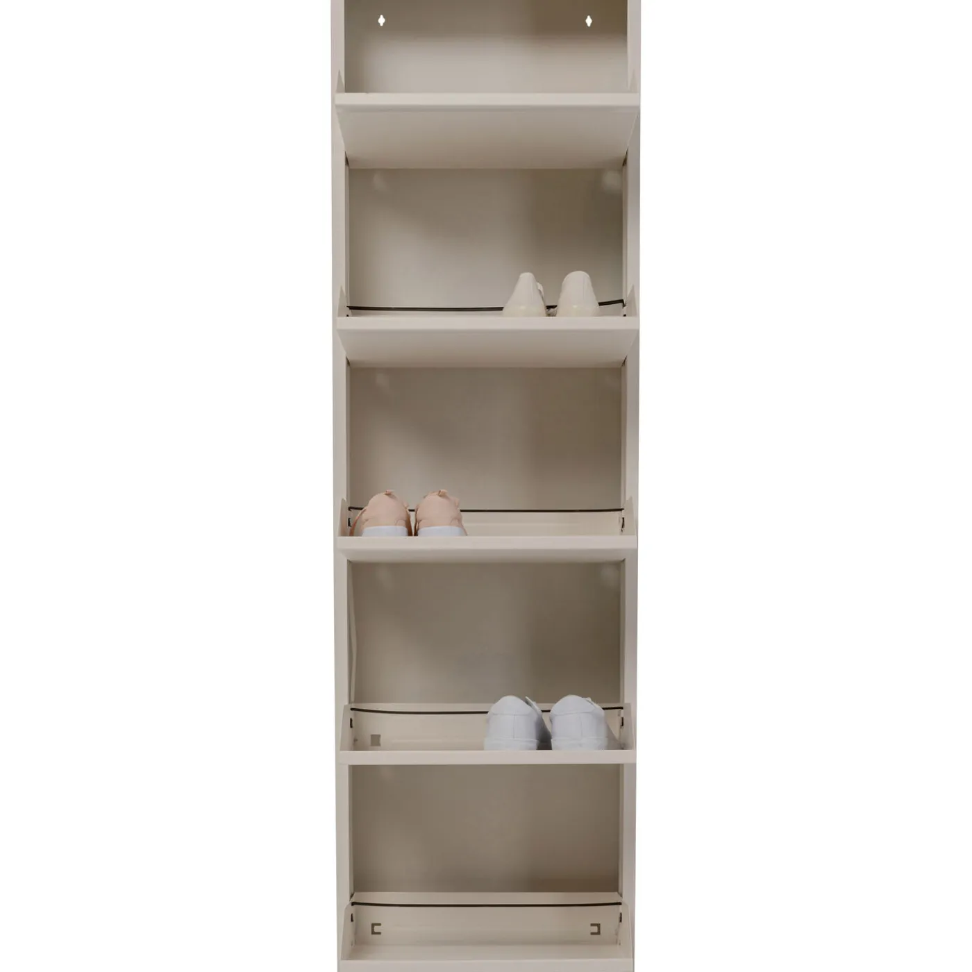 KARE Design Meuble À Chaussures Caruso 5 Creme (Mo)