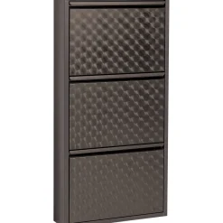 KARE Design Meuble À Chaussures Caruso 3 Argente (Mailorder)