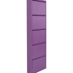 KARE Design Meuble À Chaussures Caruso 5 Violet (Mo)