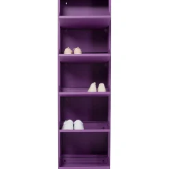 KARE Design Meuble À Chaussures Caruso 5 Violet (Mo)