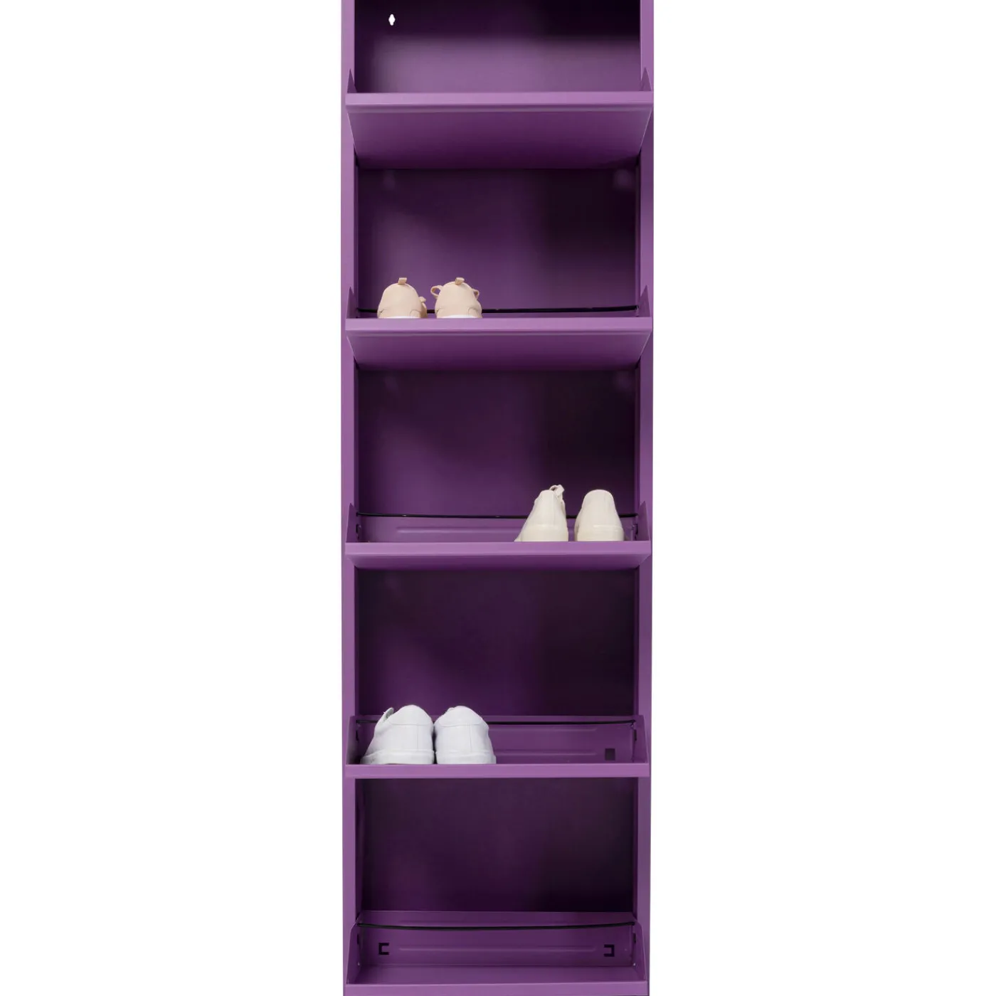KARE Design Meuble À Chaussures Caruso 5 Violet (Mo)