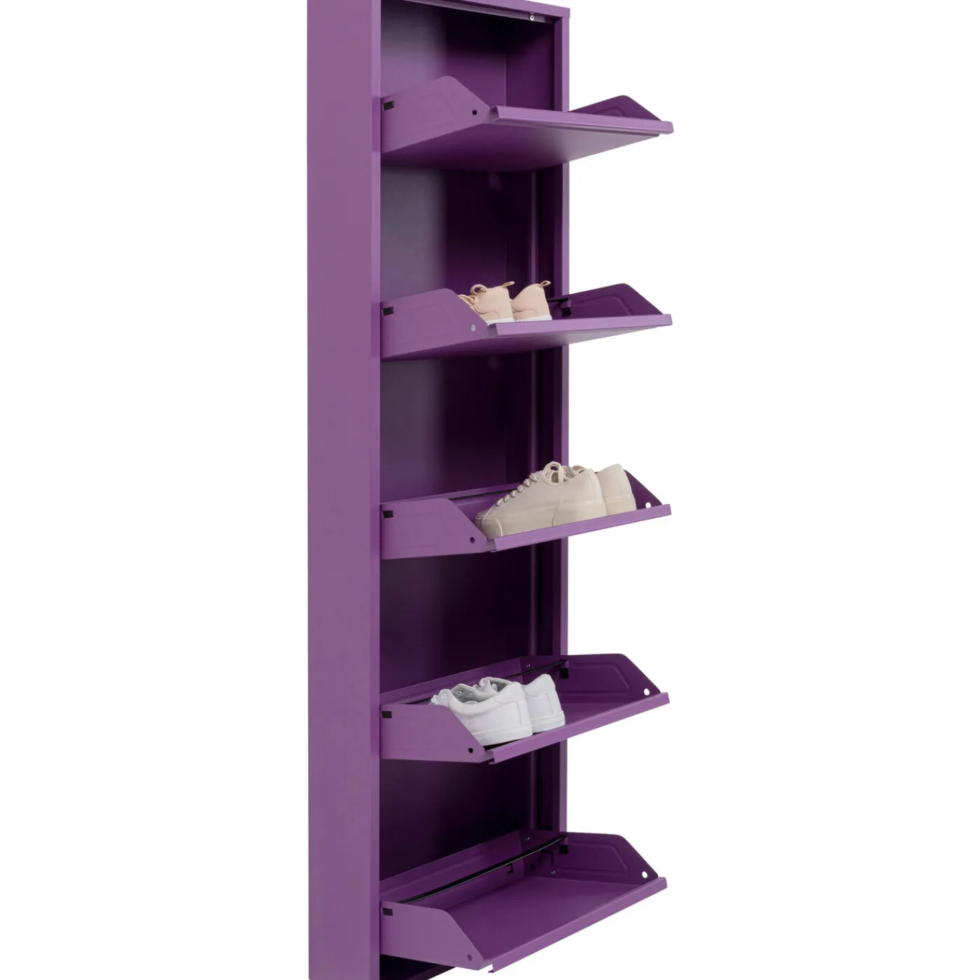 KARE Design Meuble À Chaussures Caruso 5 Violet (Mo)