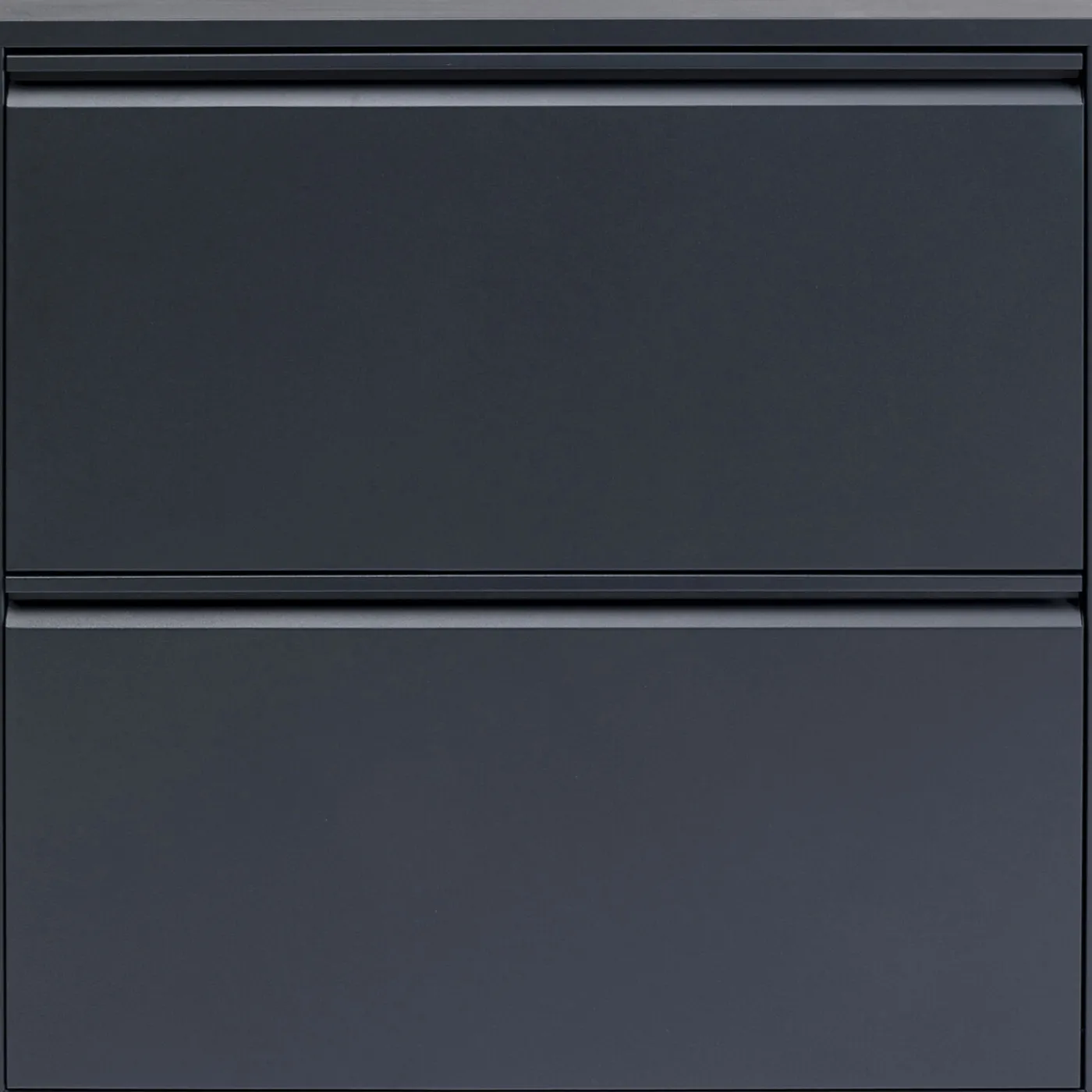 KARE Design Meuble À Chaussures Caruso 2 Double Anthracite