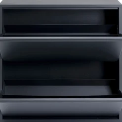 KARE Design Meuble À Chaussures Caruso 2 Double Anthracite