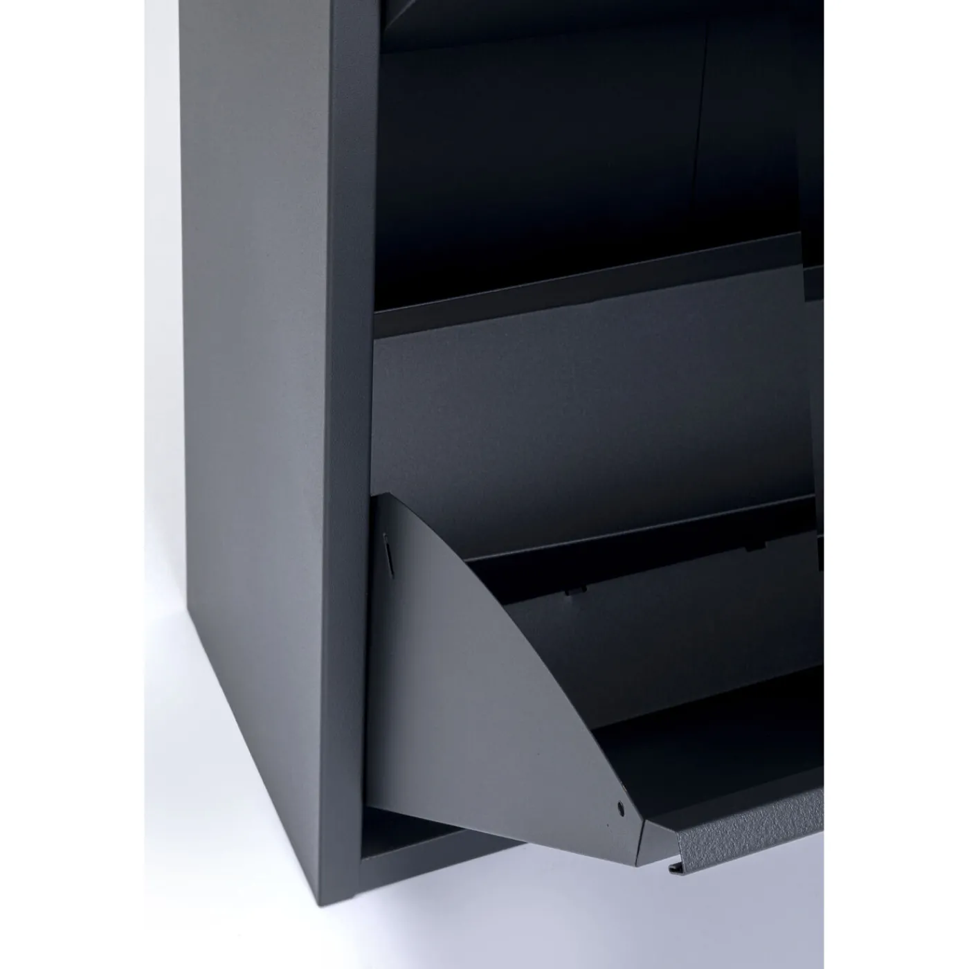 KARE Design Meuble À Chaussures Caruso 2 Double Anthracite