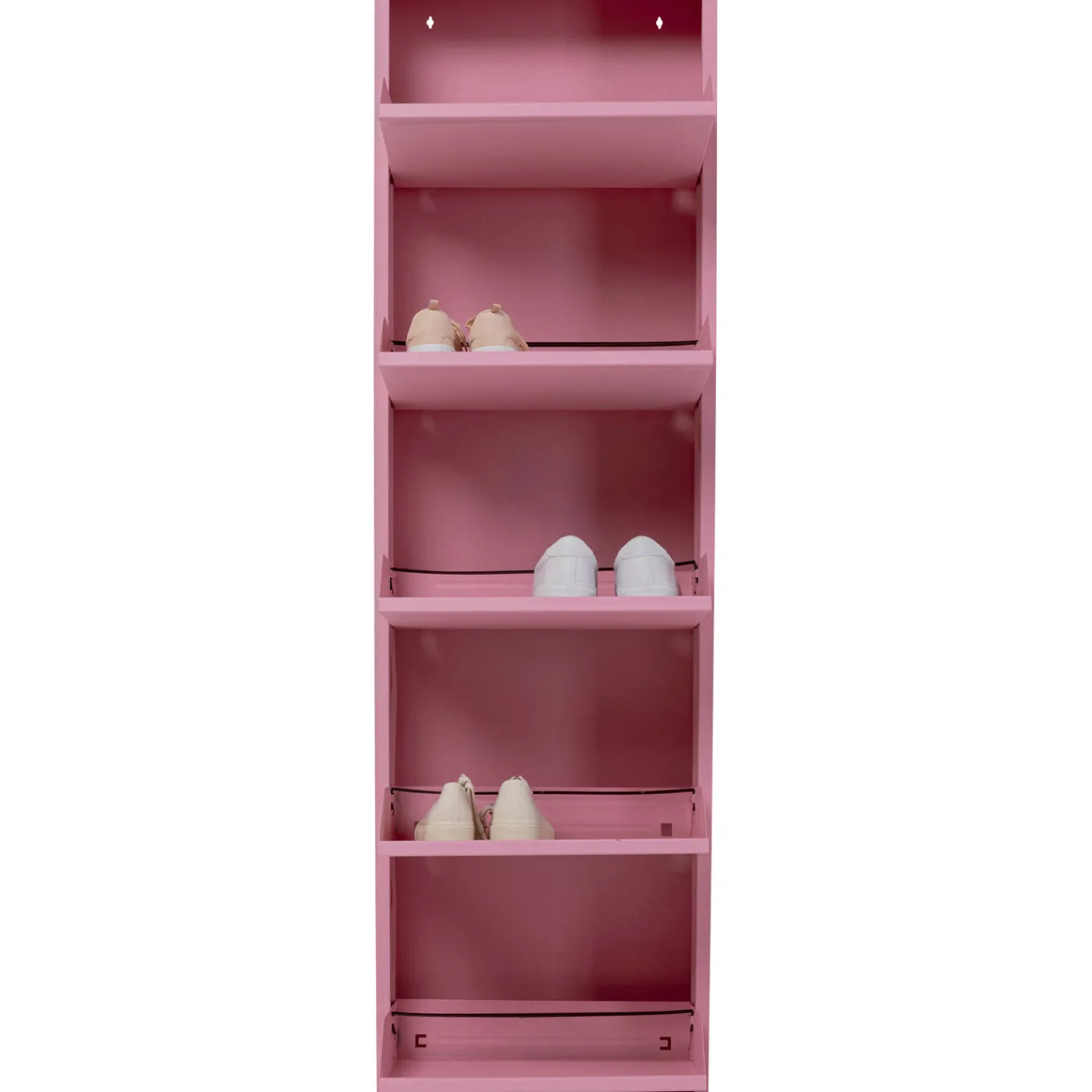 KARE Design Meuble À Chaussures Caruso 5 Rose (Mo)