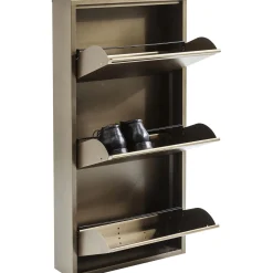 KARE Design Meuble À Chaussures Caruso 3 Bronze