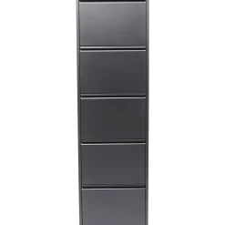 KARE Design Meuble À Chaussures Caruso 5 Anthracite