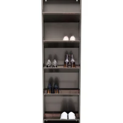 KARE Design Meuble À Chaussures Caruso 5 Argente (Mailorder)