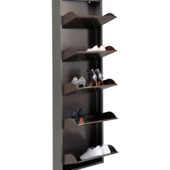 KARE Design Meuble À Chaussures Caruso 5 Argente (Mailorder)