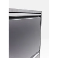 KARE Design Meuble À Chaussures Caruso 3 Anthracite (Mo)