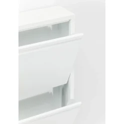 KARE Design Meuble À Chaussures Caruso 3 Blanc (Mailorder)