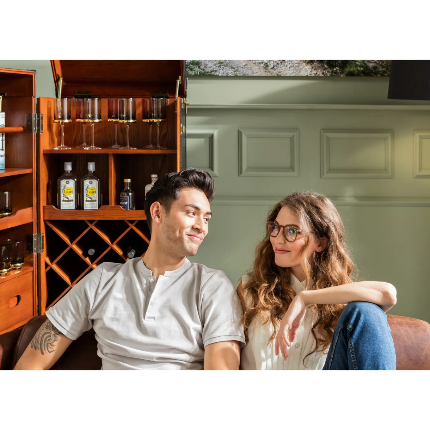 KARE Design Meuble Bar Globetrotter