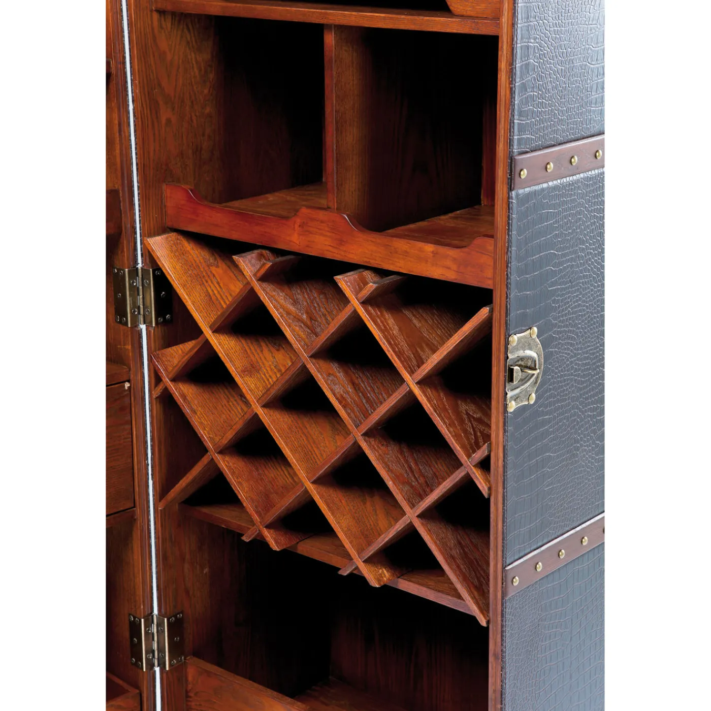 KARE Design Meuble Bar Globetrotter