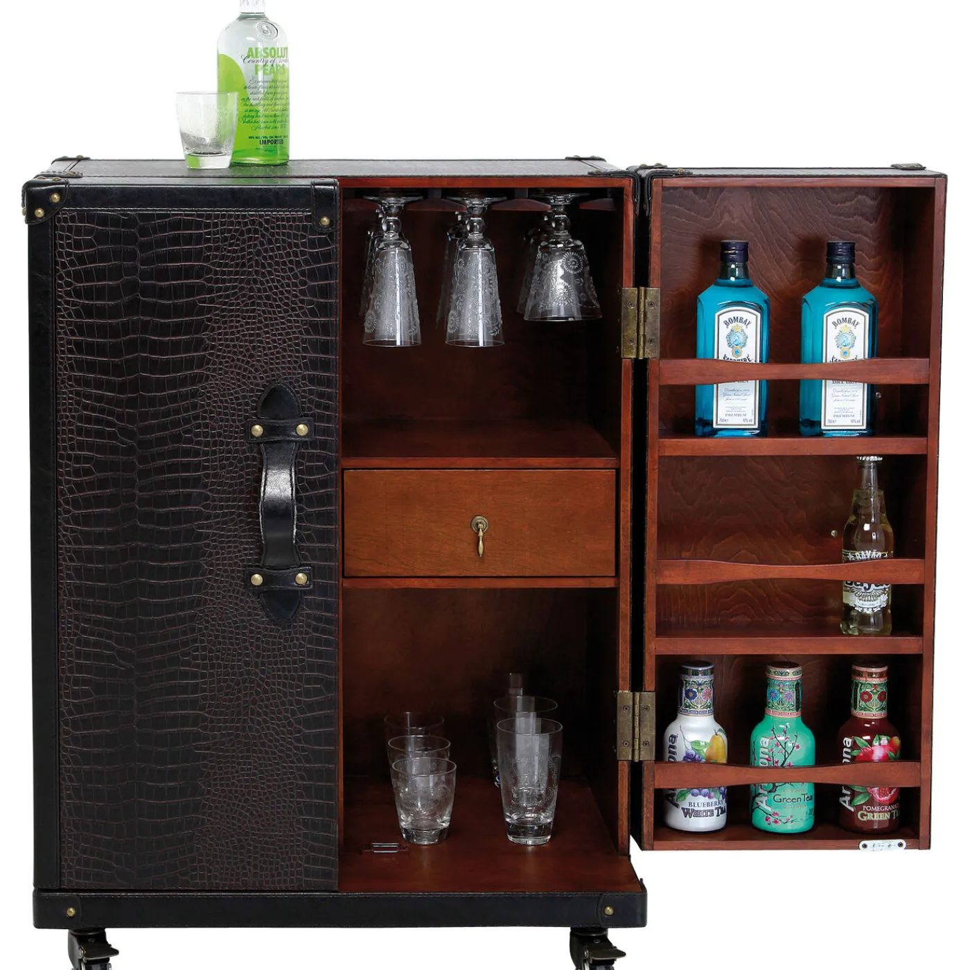 KARE Design Meuble Bar Globetrotter Mm