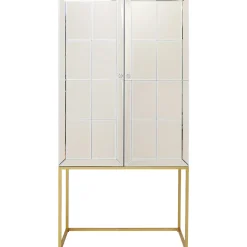 KARE Design Meuble Bar Luxury Champagne 89X181Cm