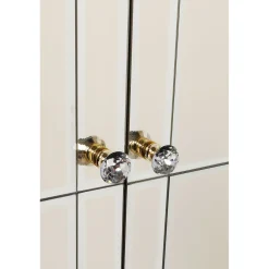 KARE Design Meuble Bar Luxury Champagne 89X181Cm