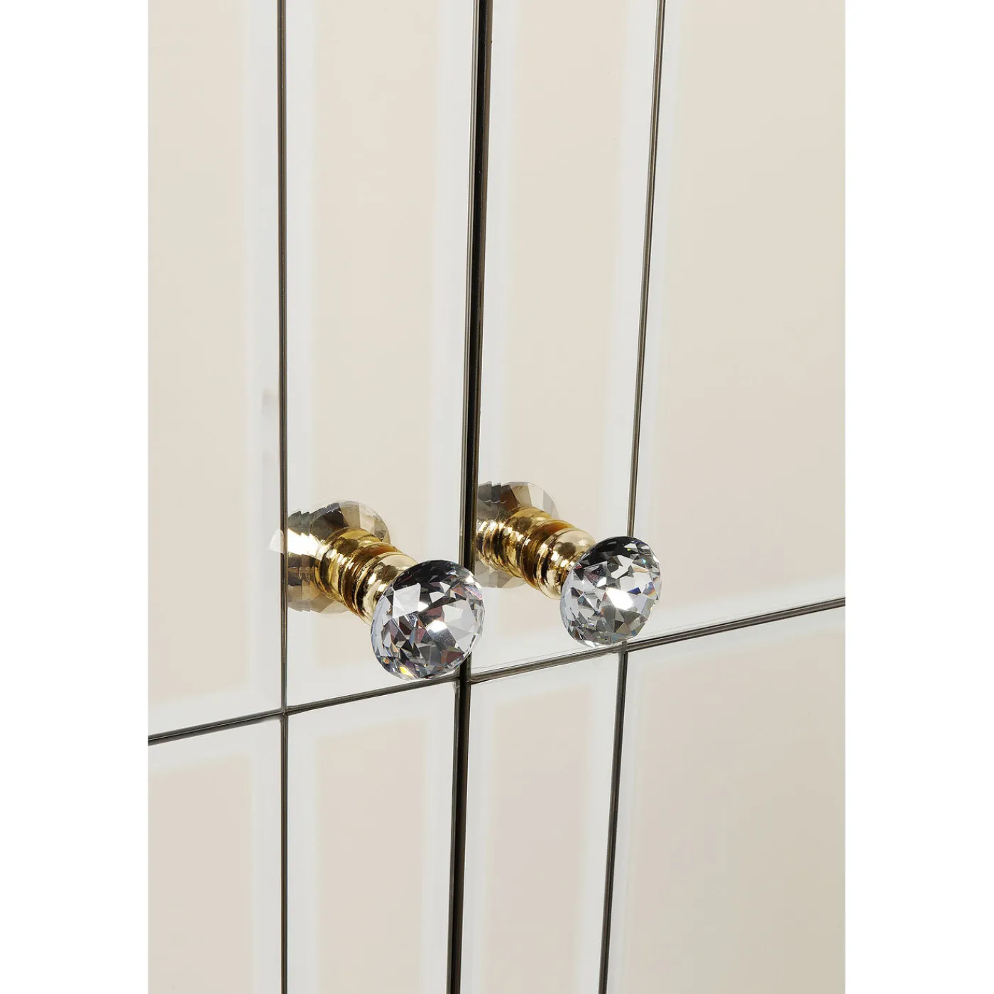 KARE Design Meuble Bar Luxury Champagne 89X181Cm