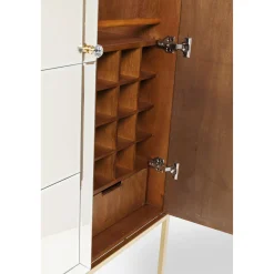 KARE Design Meuble Bar Luxury Champagne 89X181Cm