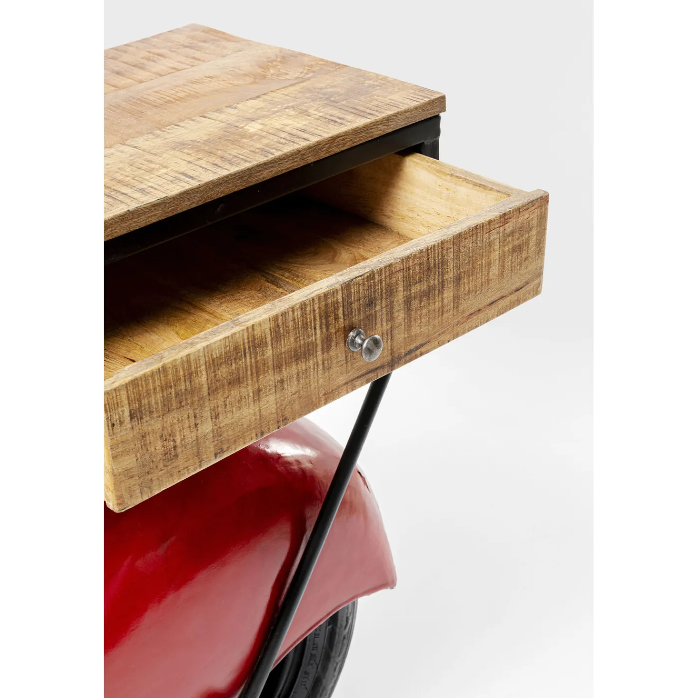 KARE Design Meuble Bar Motorbike Rouge
