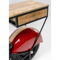 KARE Design Meuble Bar Motorbike Rouge