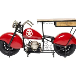 KARE Design Meuble Bar Motorbike Rouge