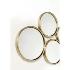 KARE Design Miroir Bubbles Laiton 138X93Cm
