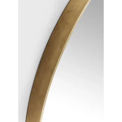 KARE Design Miroir Curve Mo Laiton O100