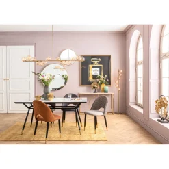 KARE Design Miroir Curve Mo Laiton O60Cm