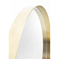 KARE Design Miroir Curve Mo Laiton O60Cm