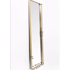 KARE Design Miroir Curve Mo Laiton 70X200Cm