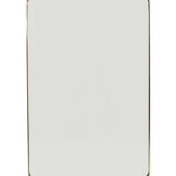 KARE Design Miroir Curve Rectangulaire Laiton 80X120Cm