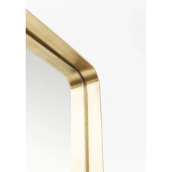 KARE Design Miroir Curve Rectangulaire Laiton 70X200Cm